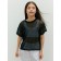 T -shirt Children's Amarobaby Net, height 146 cm, black color