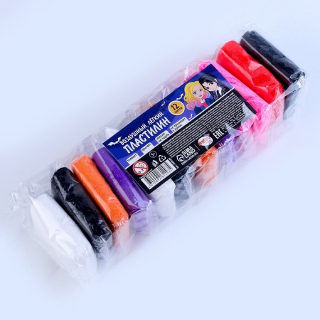 A set of light jumping plasticine "Best Girlfriends", 12 cv-1