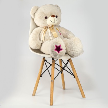Soft toy "Bear", with stars, 80 cm-3