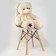 Soft toy "Bear", with stars, 80 cm