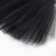 Children's skirt kaftan "shine" black, length 30 cm