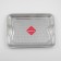 Stainless steel tray “India”, 30 × 40 cm, silver color