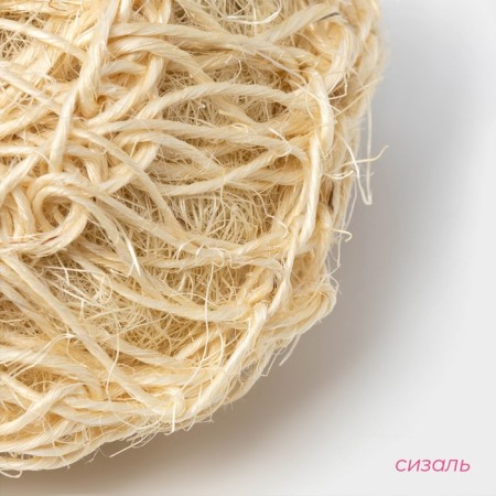 Mochell-Sponge Dolyana "Sizal", 12 × 12 × 5 cm-1