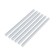 The adhesive rods of the tundra, 11 x 200 mm, silver with sparkles, 6 pcs.