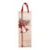 New Year. New Year's gift package for the bottle "Post", 13 x 36 x 10 cm.