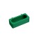 A hinged feeder - a drinker 4 x 6 x 15 cm, tray, plastic Greengo