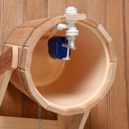 Pouring device 10 liters with a plastic insert, old Rus'-6