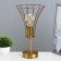 Board Lamp "Chilly" E27 40W gold 18x18x29cm Risalux