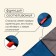 Maclay Camping Comfort Summer sleeping bag, blanket, 2 layers, right, 220x90 cm, +10/ +25 ° C