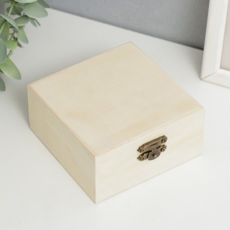 Casket for painting tree "Square" 4.8x10x10 cm