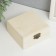 Casket for painting tree "Square" 4.8x10x10 cm