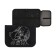Penal 1 section 130 x 190 x 30 mm, with a folding bar, PCT 07-22-19 "Anime with a bear" laminated cardboard, a drawing with a metallic effect