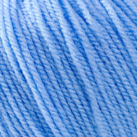Yarn "caramel" 100% acrylic 175m/50g (015, blue)-2
