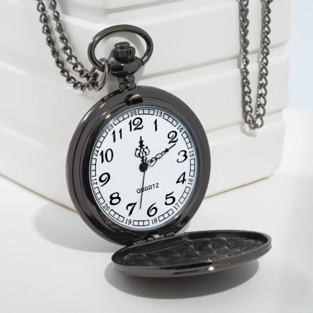 Pocket clock "Classics", quartz, 5.5 x 4.5 cm, D dial-4 cm-1