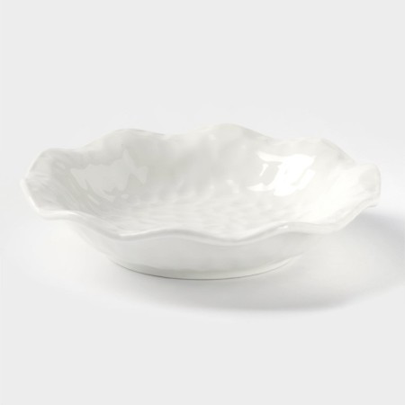 Poramic pies “Airiousness”, 220 ml, D = 15 cm, white color