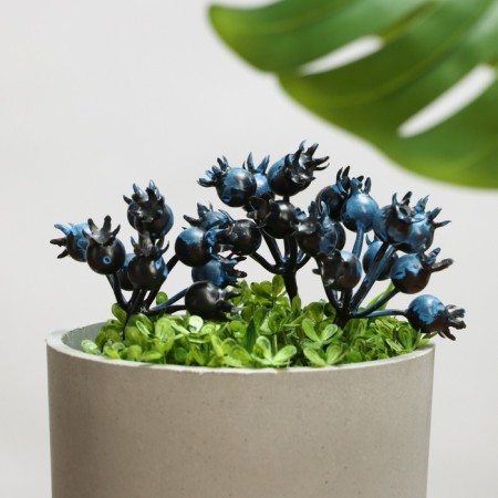 Set of plugs "Berries" 3pcs, blue, 15x6x6cm-2
