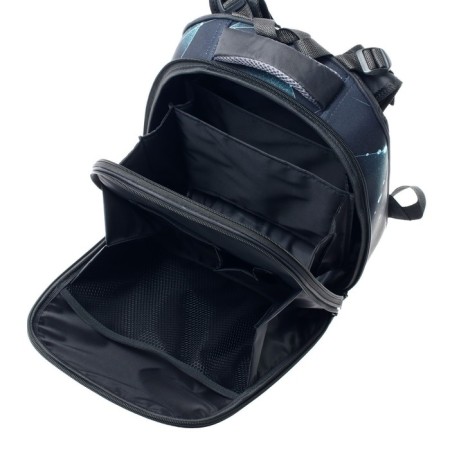 School backpack 38 x 30 x 16 cm, ergonomic back, stavia "black cat", black-8