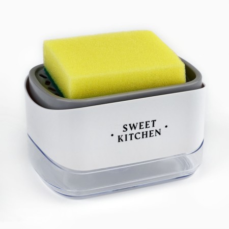 Liquid soap dispenser with "Sweet Kitchen" sponge, 14 x 10 cm-1