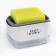 Liquid soap dispenser with "Sweet Kitchen" sponge, 14 x 10 cm