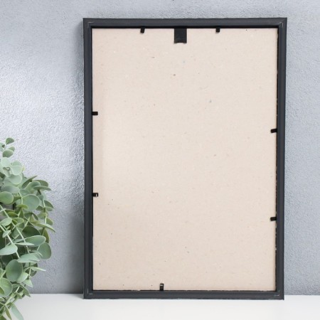 Photo frame plastic "Rainbow" 21x30 cm, steel-2