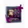 A set of soap roses in a box is 8 pieces, purple-white with a bunny