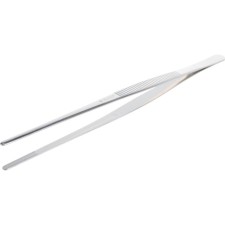 Antimagnetic bison tweezers, professional, straight, precision, 250 mm