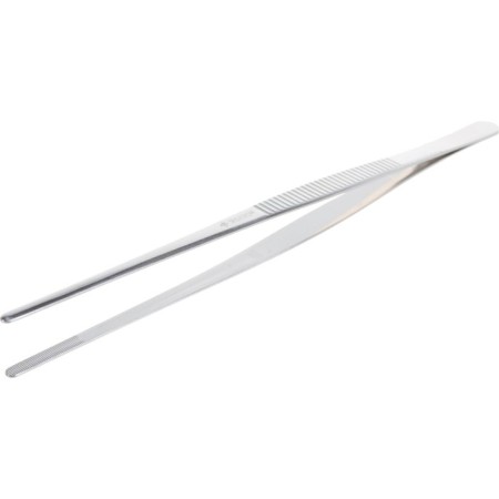 Antimagnetic bison tweezers, professional, straight, precision, 250 mm