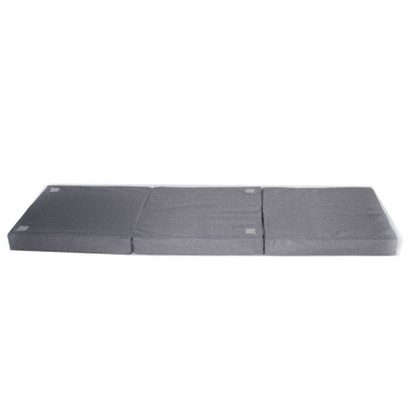 Pouffer "Mobile Matras", size 67x61x33 cm, water -repellent fabric, gray-1