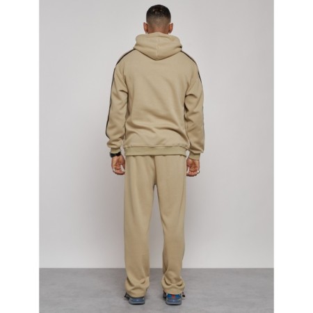 Sports suit men's, size 50, beige color-3