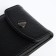 Women's wallet on a magnet, black color
