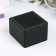 Casket for clock 1 department "Black with white line" matte 7.5x11x10.3 cm