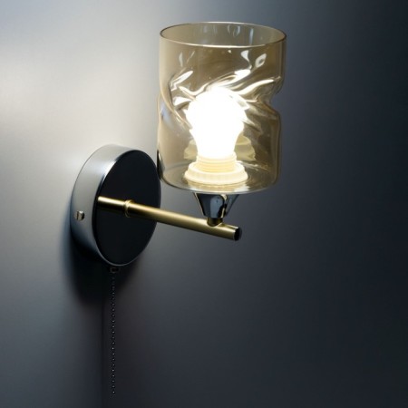 Sconces Citilux "Claude" CL137312, 10x21 cm, 1x60W, e27, yellow color-4
