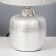 Board lamp 16419/1SL E14 40W silver 17.5x17.5x28 cm Risalux