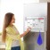 Planing for the refrigerator magnetic for a week 42 x 30 cm, Brauberg, with marker and salph