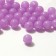 Bead "dragee" d = 8mm (set 10 g), purple color