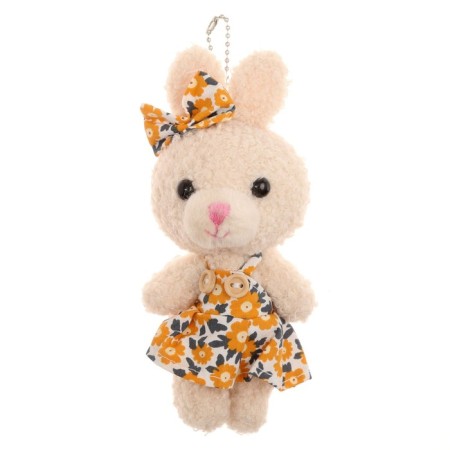 Soft toy "Bunny in a sundress", on the suspension