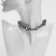 Choker Metal "Gothic" openwork, color black silver, 30 cm