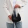 Women's bag with lightning, black color