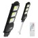 Console lamp era on a sunny battery with a motion sensor of theip65, 60W, 1100lm, 5000k, black
