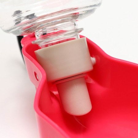 Walking shape curly, 500 ml, with soft nose, red-1