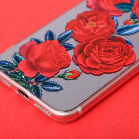 IPhone 7 phone case with a mirror effect "Rose", 6.5 × 14 cm-2