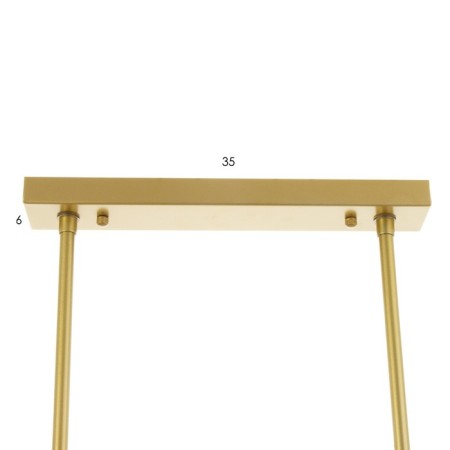 Gerda lamp 3he27 40W gold 78x31x33-90cm Bayerlux-6