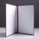 Address folder "for the signature" Bumvinyl, soft, burgundy, a4