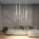 DK4304-WH suspended lamp with built-in LED Glingor, IP20, 5W, 4000K, White, aluminum