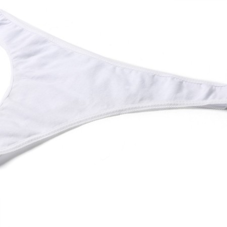 Cowards women's thongs, white color, size 46-1
