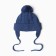 Baby hat, blue color, size 42-44 (6-9 months)