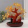 Bonsai souvenir "Amber Cash Tree" 252 Stones 25x22x11 cm