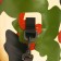 Yugana hairshome, PVC, waterproof 15 liters, one belt, khaki