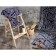 Tainted tange Zen Blue, size 70x130 cm, blue color