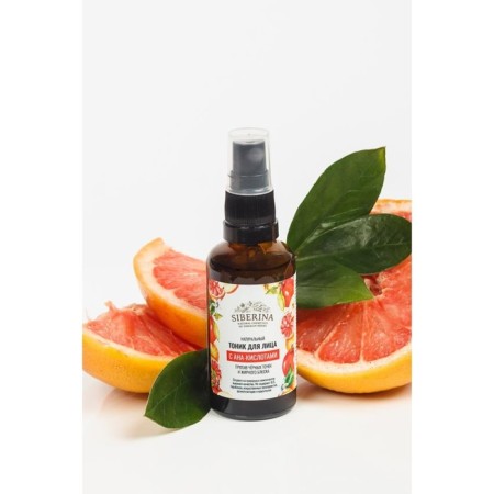 Facial tonic with ana-acids against black dots and oily shine, 50 ml-1